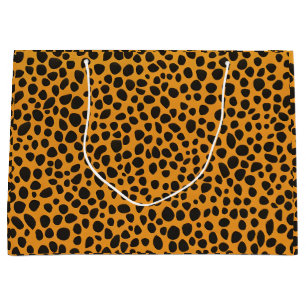 Panther Spots Animal Skin pattern Large Gift Bag
