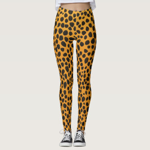 Panther Spots Animal Skin pattern Leggings