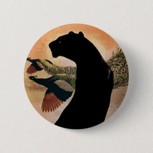 Panther Sunset Button