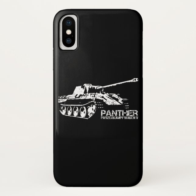Panther Tank Case-Mate iPhone Case (Back)