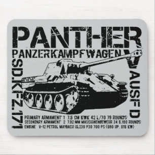 Panther Tank Mouse Mat