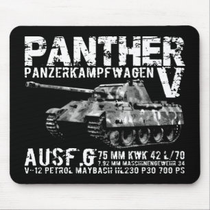 Panther Tank Mousepad