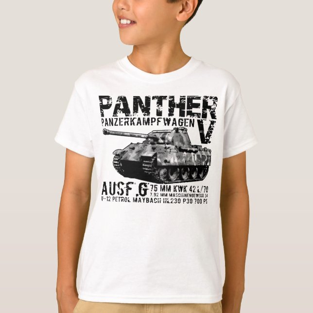 Panther Tank T-Shirt (Front)