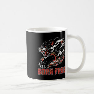 Panther With Chain Black History Month African Ame Coffee Mug