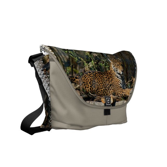 Panthera Jaguar Messenger Bag (Front Left)