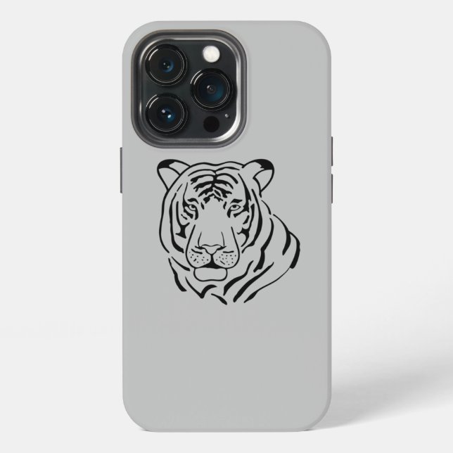 Panthera Minimalist iPhone Case (Back)
