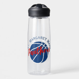 Panthers Basketball Water Bottle