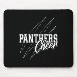 Panthers Cheer Back To School Cheerleading Team Sp Mouse Mat