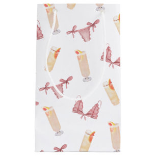 Panties & Palomas Bridal Shower Bachelorette Small Gift Bag