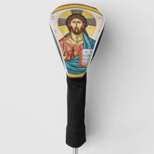 Pantocrator Lord of All Orthodox Christian Icon  Golf Head Cover