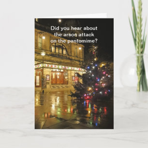 Pantomime Holiday Card
