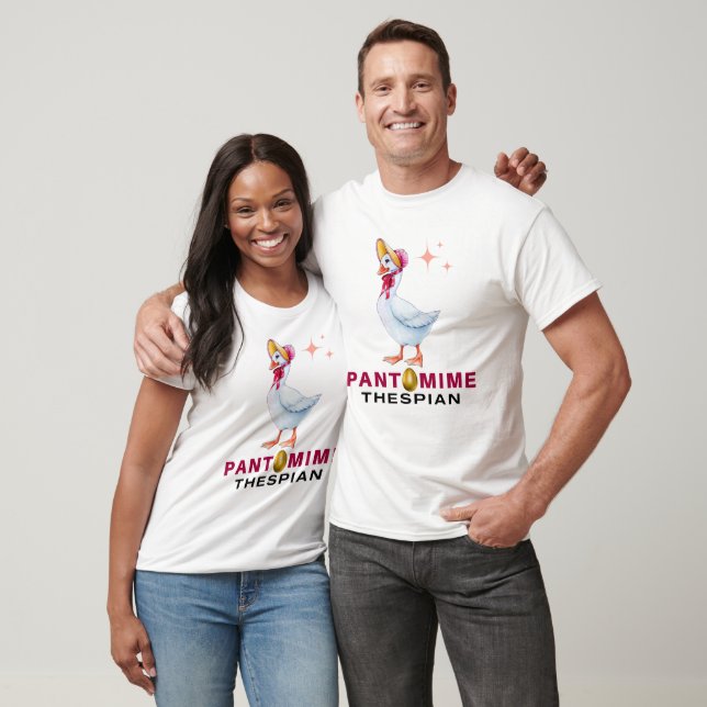 Pantomime Thespian - Mother Goose T-Shirt (Unisex)