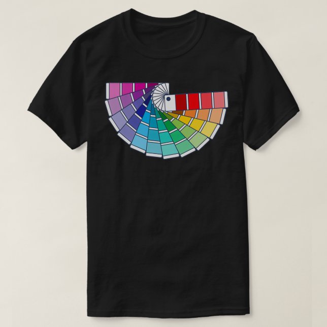 Pantone Colour chip swatches books T-Shirt (Design Front)