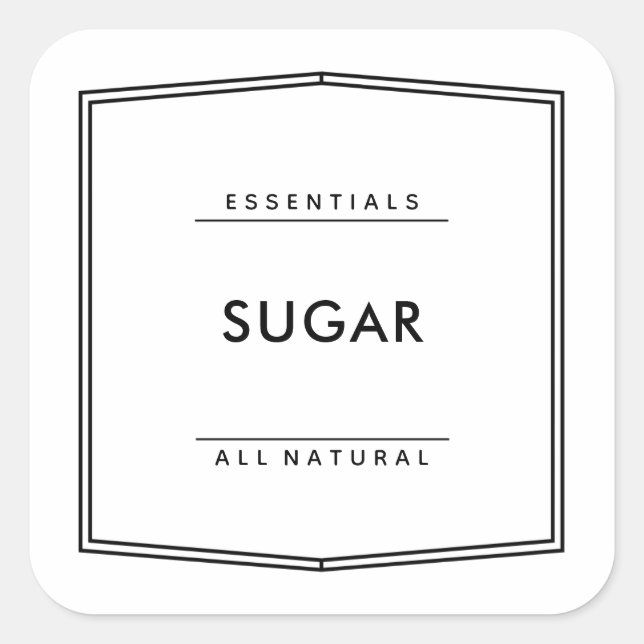 Pantry Label Sticker (Front)