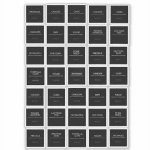 Pantry Labels Stickers