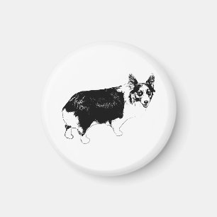 Pantry-Light Corgi Smile Magnet