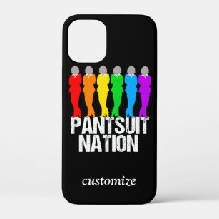 Pantsuit Nation Rainbow Women Custom iPhone 12 Mini Case