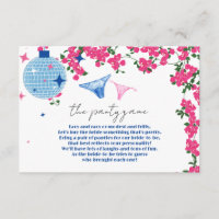Panty Game Greek Bougainvillea Bachelorette Hen 