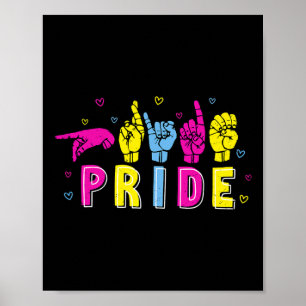Panual Asl Pride Pan Rainbow Sign Language Deaf Aw