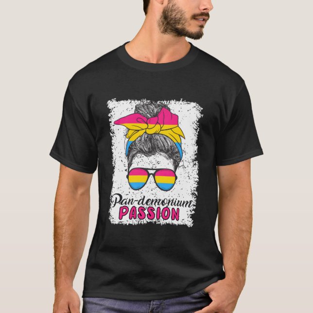 Panual Joke Pan-Demonium Passion Panual Flag T-Shirt (Front)