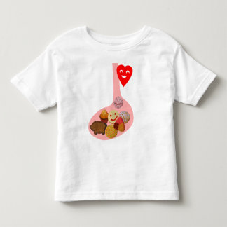 PANza llena, corazón contento Toddler T-Shirt