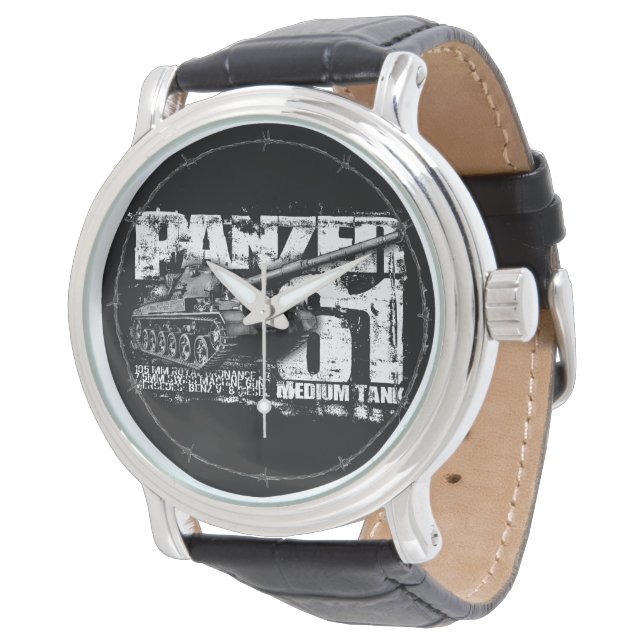 Panzer 61 Wristwatches (Angled)