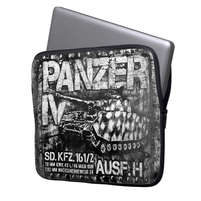 Panzer IV Laptop Sleeve (Front Left)