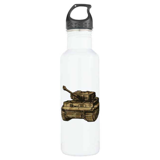 Panzer tank 710 ml water bottle (Front)