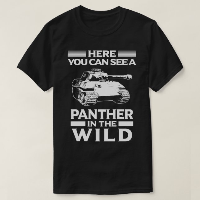 Panzer Tanker Panther In The Wild Tank Driver Pull (Design Front)