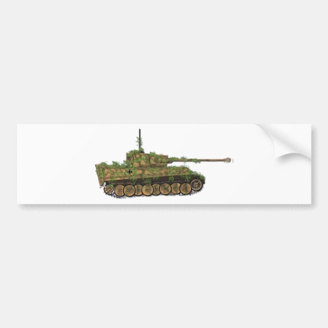 Panzer VI Tiger89 Bumper Sticker (Front)