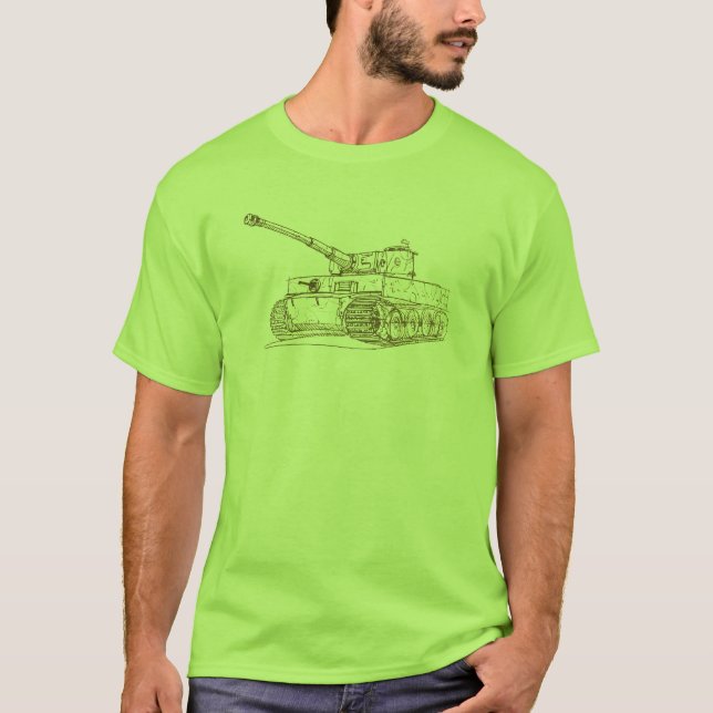 Panzer VI Tiger 1 tank (Front)