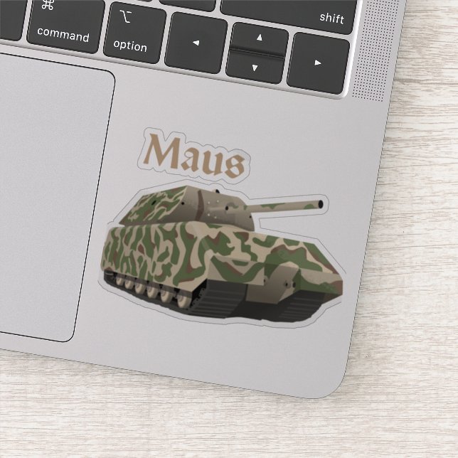 Panzer VIII Maus German WW2 Battle Tank (Detail)