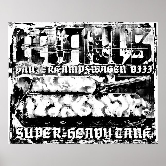 Panzer VIII Maus Poster (Front)