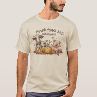 Panzik Acres LLC Fall Market TShirt 2025