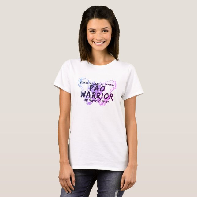 PAO Warrior Grape Ombre Tee (Front Full)
