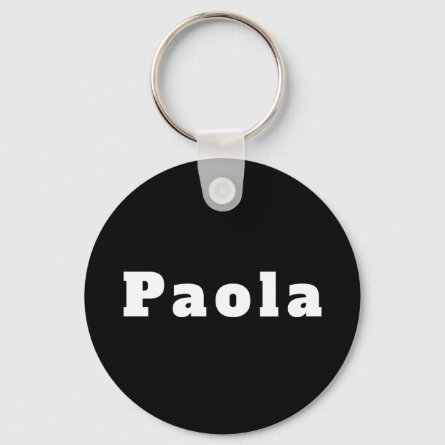 Paola Key Ring (Front)