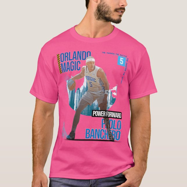 Paolo Banchero Basketball Art Magic 2 T-Shirt (Front)