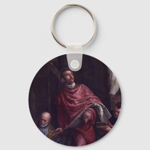 Paolo Veronese- Conversion of St Pantaleon Key Ring