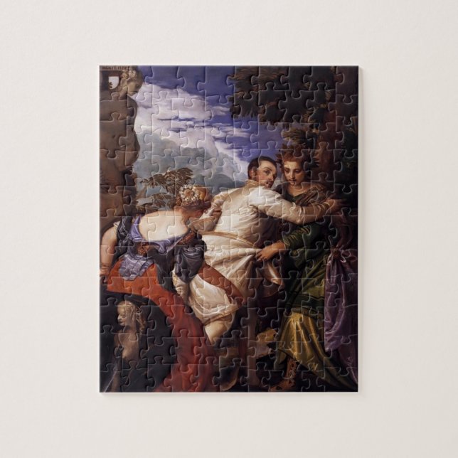 Paolo Veronese-Honour,power after death Jigsaw Puzzle (Vertical)