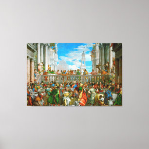 Paolo Veronese - The Wedding at Cana Canvas Print