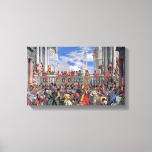 Paolo Veronese - The Wedding at Cana Canvas Print