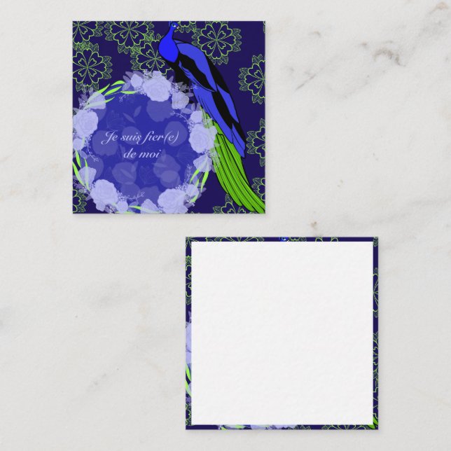 Paon Enclosure Card (Front/Back)