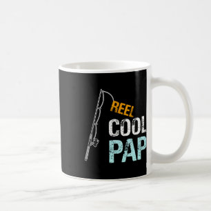 Pap Gift From Granddaughter Grandson Reel Cool Pap Coffee Mug
