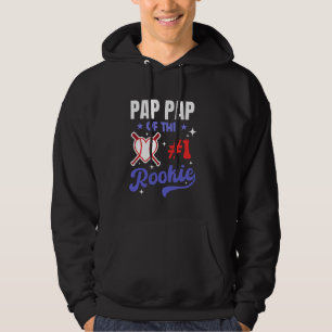 Pap Pap Of Rookie 1st Baseball Birthday Party Them Hoodie