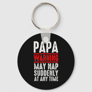 Papa Art For Grandpa From Grandkids Father's Day P Key Ring