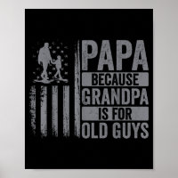 Papa Art For Grandpa Men From Grandkids Granddaugh