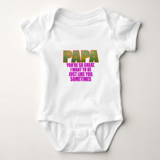 Papa Baby Bodysuit