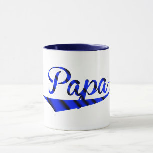 papa baseball fan father's day gift idea mug