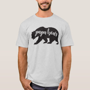 Papa Bear 1st Birthday Matching T-Shirt