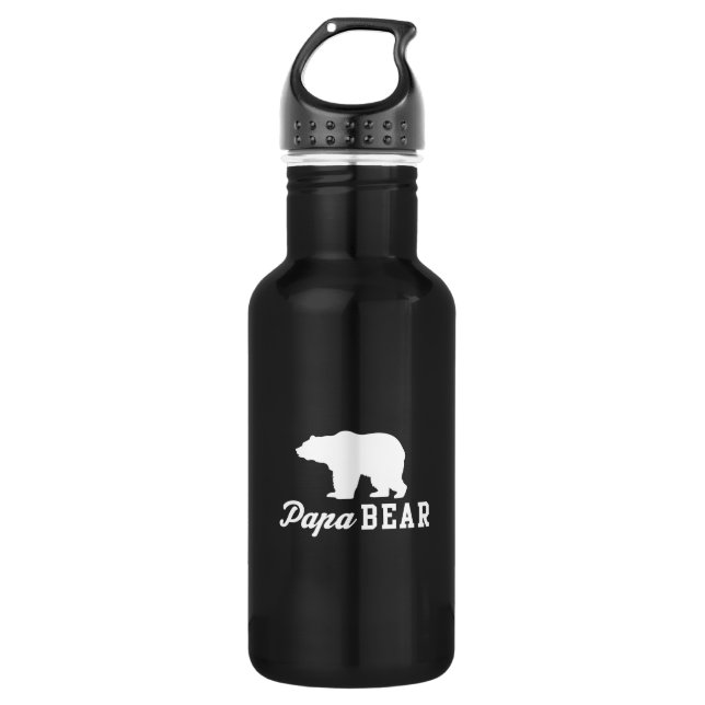 Papa Bear 532 Ml Water Bottle (Front)